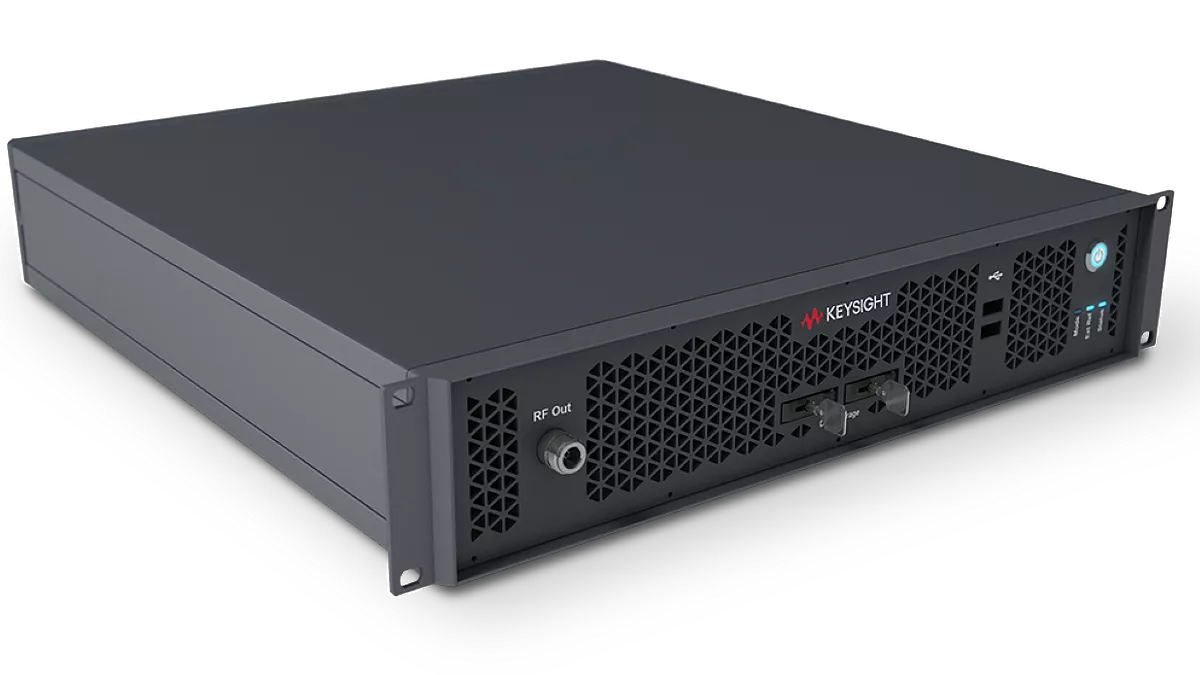 Keysight pnt-xe official public image Keysight PNT Xe GNSS simulation system, angled view