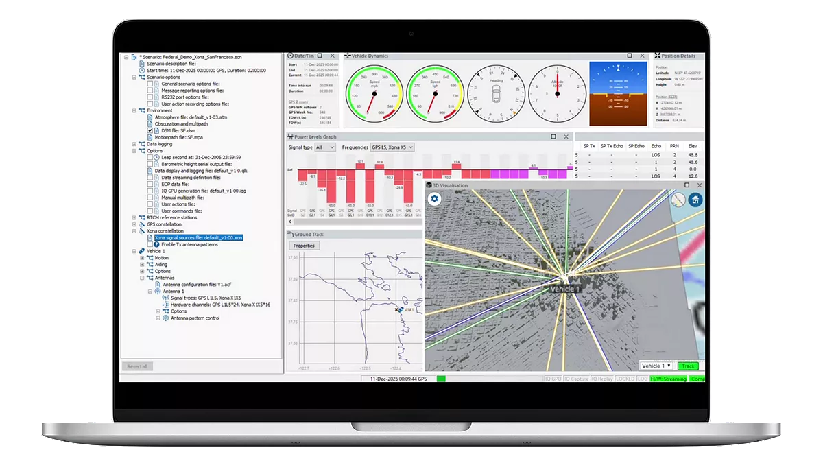 SimXona software image shown on Keysight's PNT22100A page