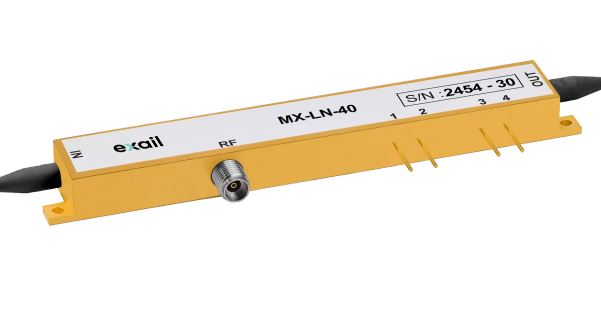 Exail linbo3 intensity modulators photonics (preview) Exail linbo3 intensity modulators photonics — official Exail product image (temporary preview)